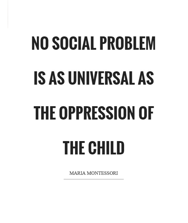 oppression of the child