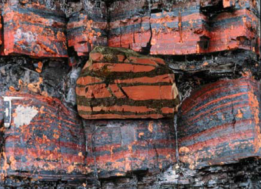banded iron formations
