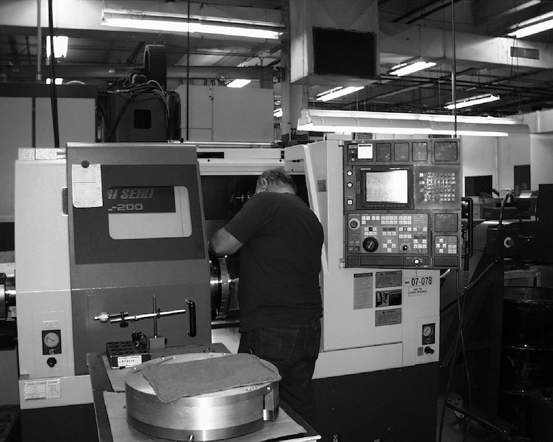 Figure 7. Horizontal CNC lathe