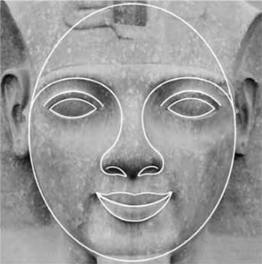 Figure 2.15. Ramses' outline drawing