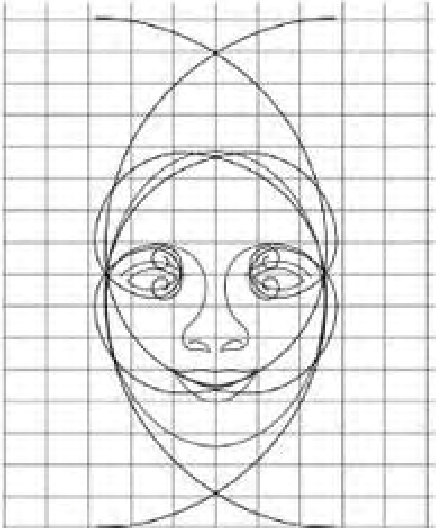 Figure 2.17. Ramses with four Fibonacci spirals