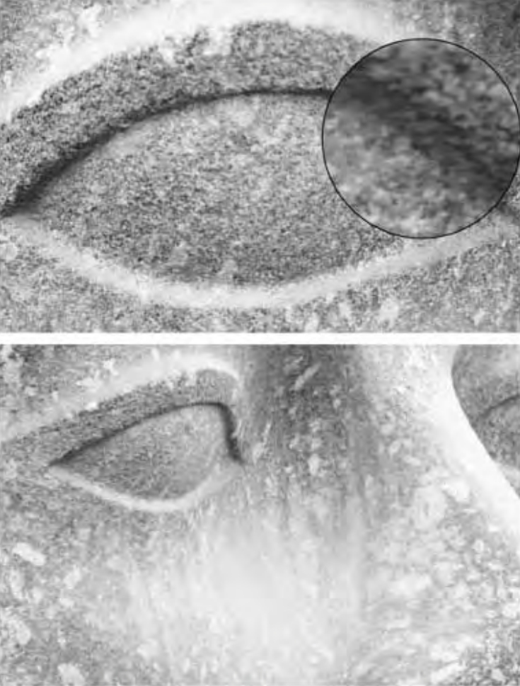 Figure 4.9. Close-up of a Luxor Ramses' eye