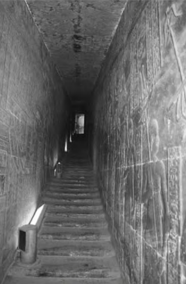 Figure 7.15. The stairway at Denderah