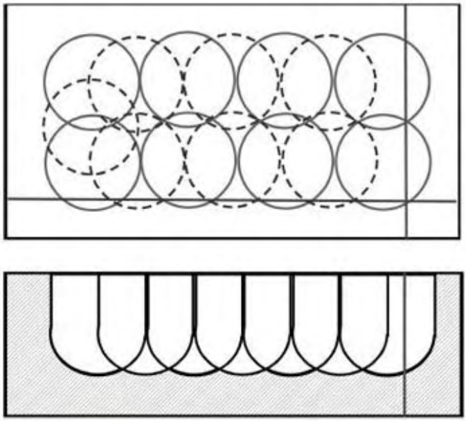Figure 9.18. Drawing of drilling requirement in aluminum