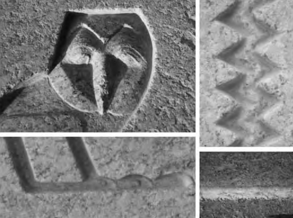 Figure 9.5. Examples of deep reliefs