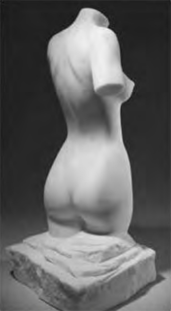 Figure 9.9. Mike Leckie’s Bather in Marble, back